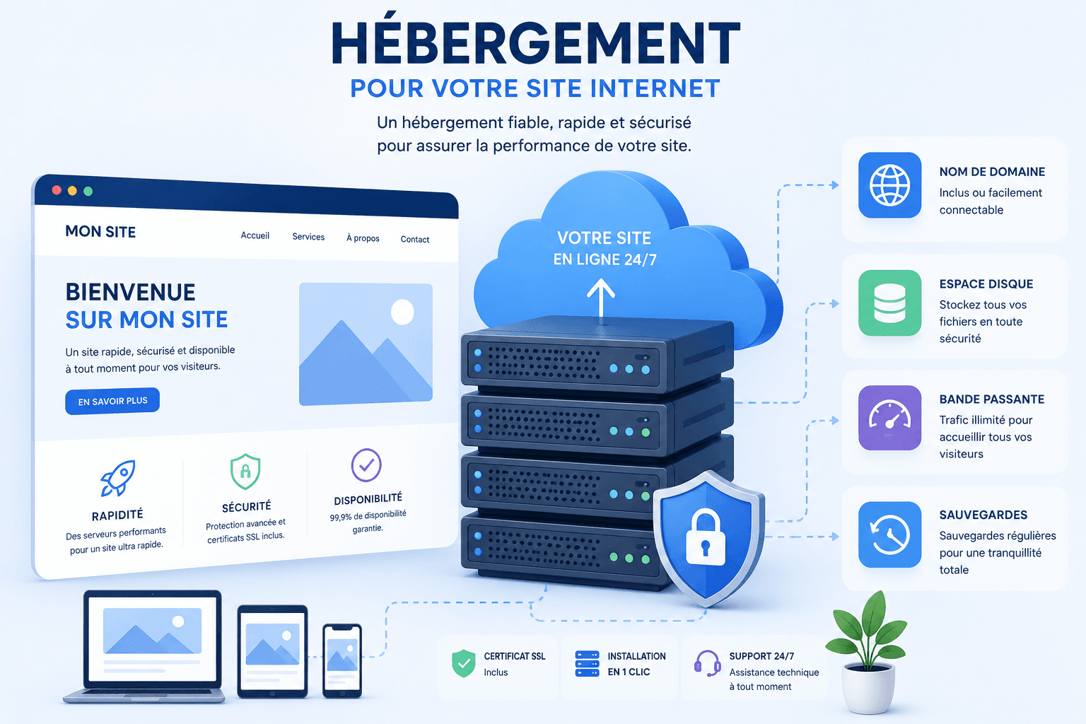Hébergement sécurisé